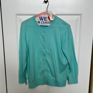 J. Crew blue XL shirt NWT cotton